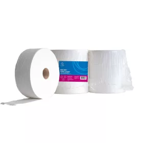   Toalettpapír 2 rétegű közületi átmérő: 27 cm 100 % cellulóz 360 m/tekercs 6 tekercs/csomag_hófehér