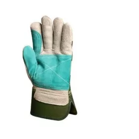   Védőkesztyű marhahasíték tenyér XL-es méret EP 154 zöld