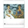 Falinaptár képes  480×560mm Frida Kahlo Realsystem 2027.