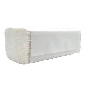   Kéztörlő 2 rétegű V hajtogatású 100 % cellulóz 150 lap/csomag 20 csomag/karton Bluering® fehér