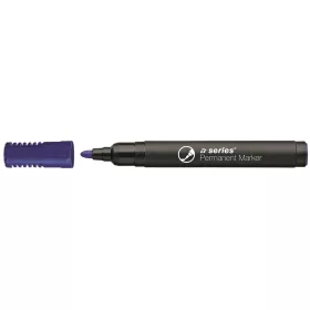 Alkoholos marker 3mm, kerek végű A-series kék