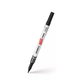   Alkoholos marker 1,5 mm, kúpos Zebra Name Pen Fine írásszín fekete