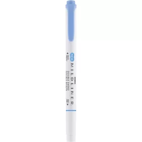   Szövegkiemelő 1,0/3,5 mm, kétvégű Zebra Mildliner Cool & Refined kék