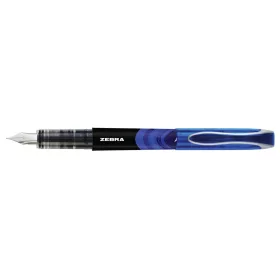 Töltőtoll 0,6 mm, Zebra Fountain pen, kék