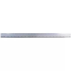 Vonalzó 50cm, fém, alumínium Evo