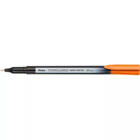 Rostirón, tűfilc 0,4mm, Pentel Pointliner narancssárga