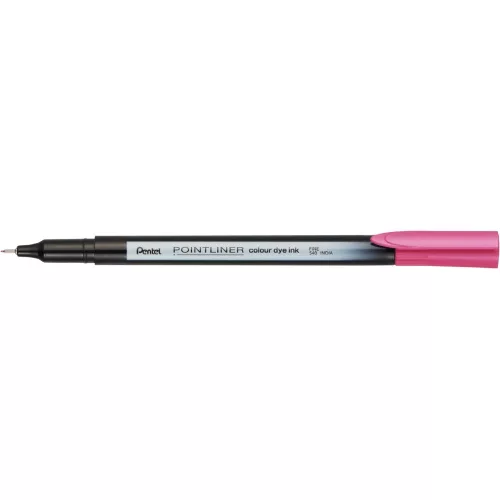 Rostirón, tűfilc 0,4mm, Pentel Pointliner rózsaszín