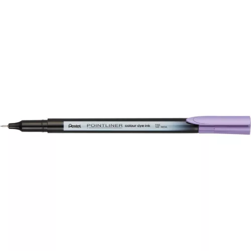 Rostirón, tűfilc 0,4mm, Pentel Pointliner levendula