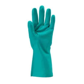 Gumikesztyű nitril vegyszerálló XL_Coverguard zöld