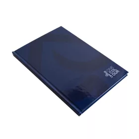   Beírókönyv A5, 96lap, keményfedeles egyszínű Lipa Mill kockás