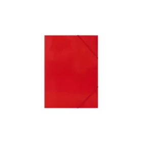   Gumis mappa A4, 300g. karton sarok gumírozással OfficeArt, piros