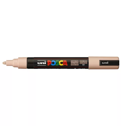 Dekormarker 1,8-2,5mm, Uni Posca PC-5M púder rózsaszín