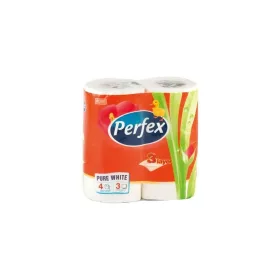   Toalettpapír 3 rétegű kistekercses 84 lap/tekercs 4 tekercs/csomag Boni Perfex