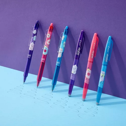 Rollertoll 0,7mm, törölhető Pilot Frixion Clicker Fancy Light Blue, írásszín kék