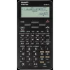 Számológép tudományos 420 funkciós 10+2 digites 4 soros napalemes Sharp ELW531TLBBK fekete