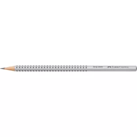   Grafitceruza H, háromszögletű GRIP 2001 Faber-Castell ezüst test