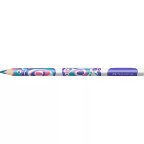  Varázsceruza háromszögletű Jumbo Faber-Castell pasztell színek türkiz, rózsaszín, lila