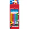 Színes ceruza készlet háromszögletű GRIP Faber-Castell 10klf. szín