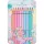 Színes ceruza készlet háromszögletű SPARKLE Faber-Castell 10klf. szín