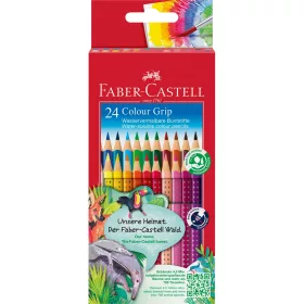   Színes ceruza készlet háromszögletű GRIP Faber-Castell  24klf. szín