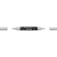 Akril marker kétvégű MULTIMARK 101 Faber-Castell fehér 