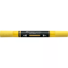 Akril marker kétvégű MULTIMARK 108 Faber-Castell sárga 