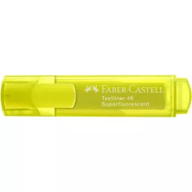  Szövegkiemelő 1-5mm vágott hegyű Faber-Castell 46 fluoreszkáló sárga 