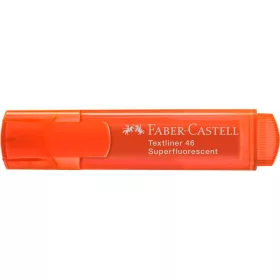   Szövegkiemelő 1-5mm vágott hegyű Faber-Castell 46 fluoreszkáló narancs 