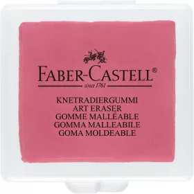   Gyurmaradír műanyag dobozban vegyes színben Faber-Castell sárga,piros,kék