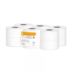   Toalettpapír 3 rétegű közületi átmérő: 19 cm 480 lap/120 m/tekercs 12 tekercs/karton Satino Wepa Comfort fehérített