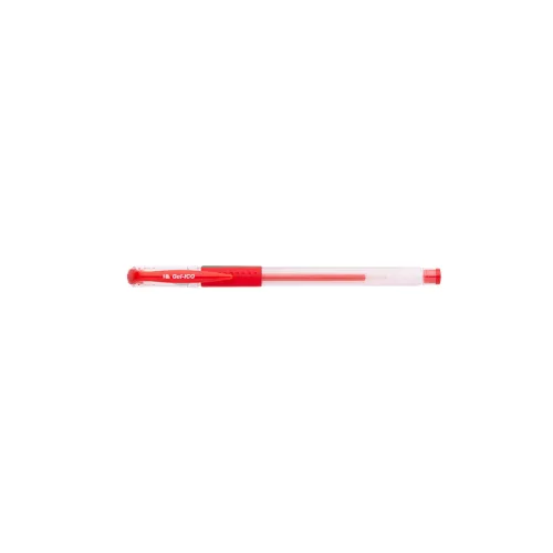 Zseléstoll 0,5mm, kupakos GEL-Ico, írásszín piros