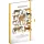 Keménytáblás notesz krémszínű lapokkal, vonalas, leszorító gumiszalaggal Animalium – Felines 130x210mm, Presco