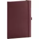 Klasszikus notesz Balacron borítással red, vonalas, 15x21cm, Presco