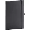 Klasszikus notesz Balacron borítással black, pontozott, 15x21cm, Presco