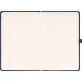   Klasszikus notesz Balacron borítással dark blue, pontozott, 15x21cm, Presco