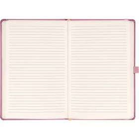   Klasszikus notesz Aprint borítással Neo pink, vonalas, 15x21cm, Presco