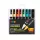 Dekormarker 1,8-2,5mm, Uni Posca PC-5M 6+2db-os készlet