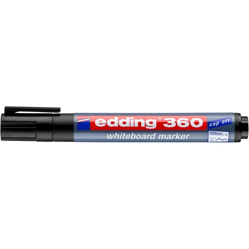Táblamarker 1,5-3mm, kerek Edding 360 fekete