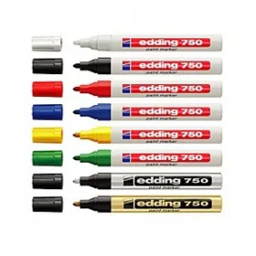 Lakkmarker 2-4mm, kerek Edding 750 zöld