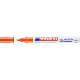 Lakkmarker 2-4mm, kerek Edding 750 narancs