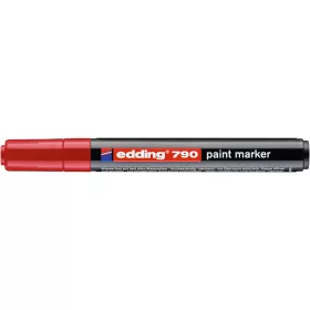 Lakkmarker 2-3mm, kerek Edding 790 piros