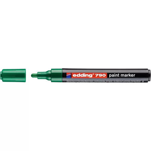 Lakkmarker 2-3mm, kerek Edding 790 zöld