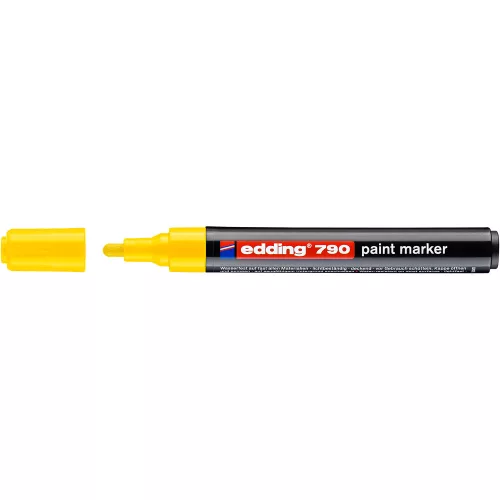Lakkmarker 2-3mm, kerek Edding 790 sárga