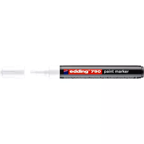 Lakkmarker 2-3mm, kerek Edding 790 fehér