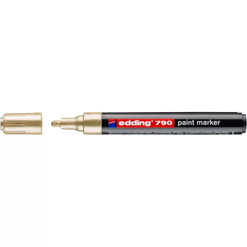 Lakkmarker 2-3mm, kerek Edding 790 arany
