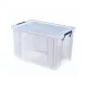 Tároló doboz, műanyag 26 liter, Fellowes® ProStore átlátszó