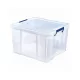 Tároló doboz, műanyag 48 liter, Fellowes® ProStore átlátszó