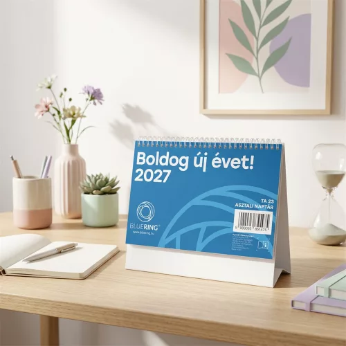 Naptárhát HA-23 fehér karton Bluering®