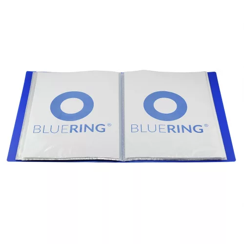 Iratvédő mappa A4, 10 tasakos Bluering®, kék