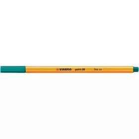 Rostirón, tűfilc 0,4mm, STABILO Point 88 türkiz